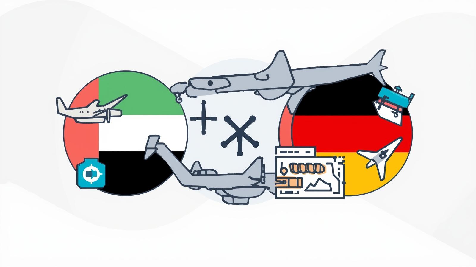 The iconic Brandenburg Gate in Berlin, Germany, representing a move to Germany.