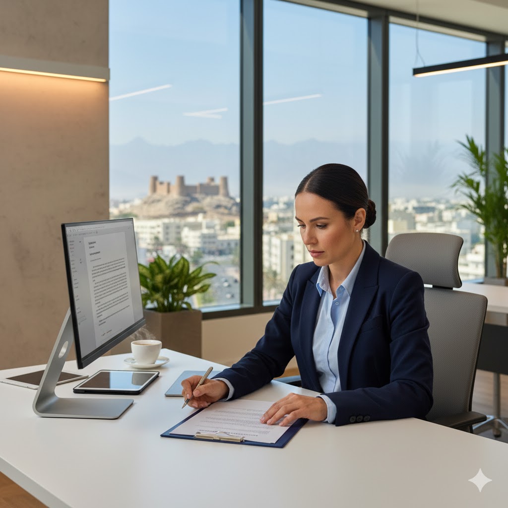 Professional movers carefully handling office equipment during a corporate relocation.