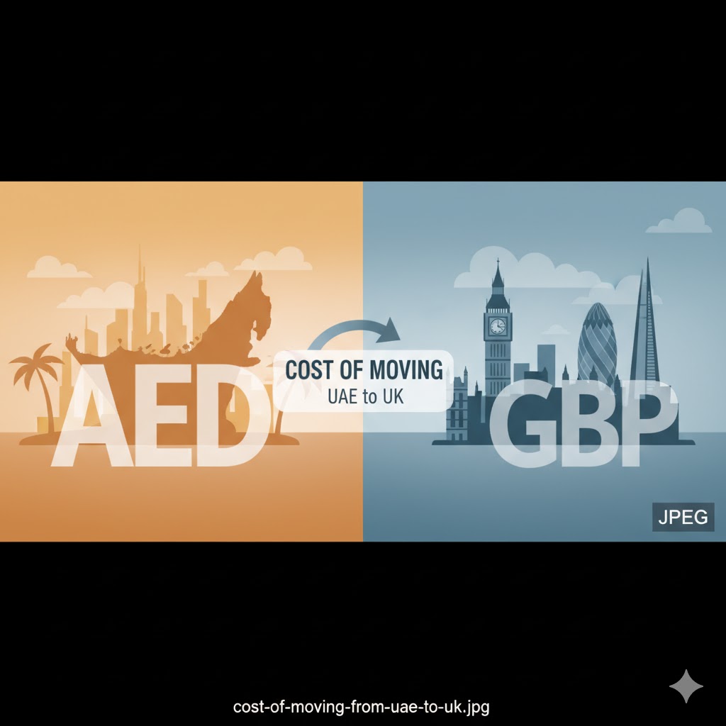 The iconic Tower Bridge in London, representing a move to the UK.