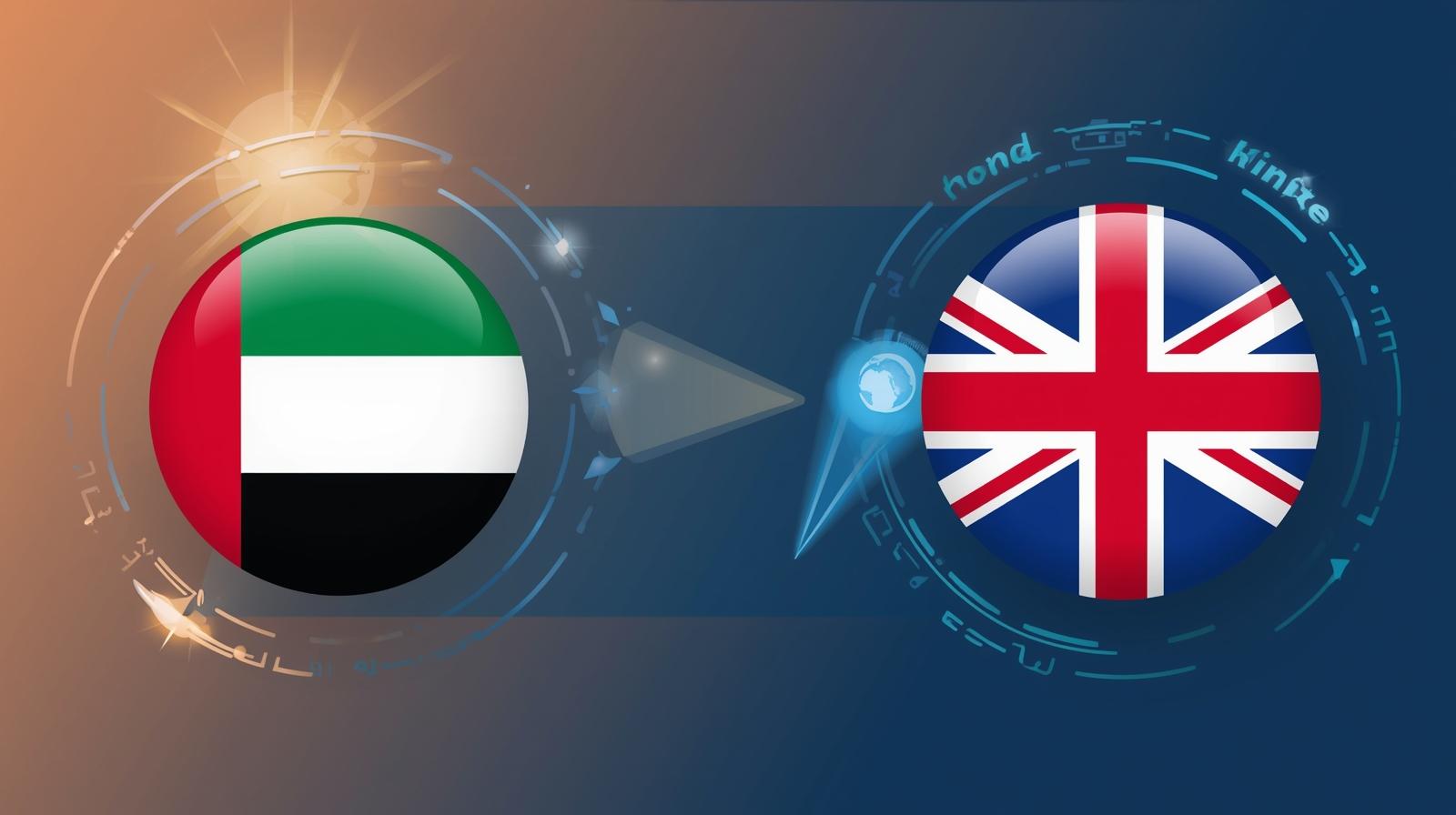 A classic red telephone box on a London street, epitomizing a move to the UK.